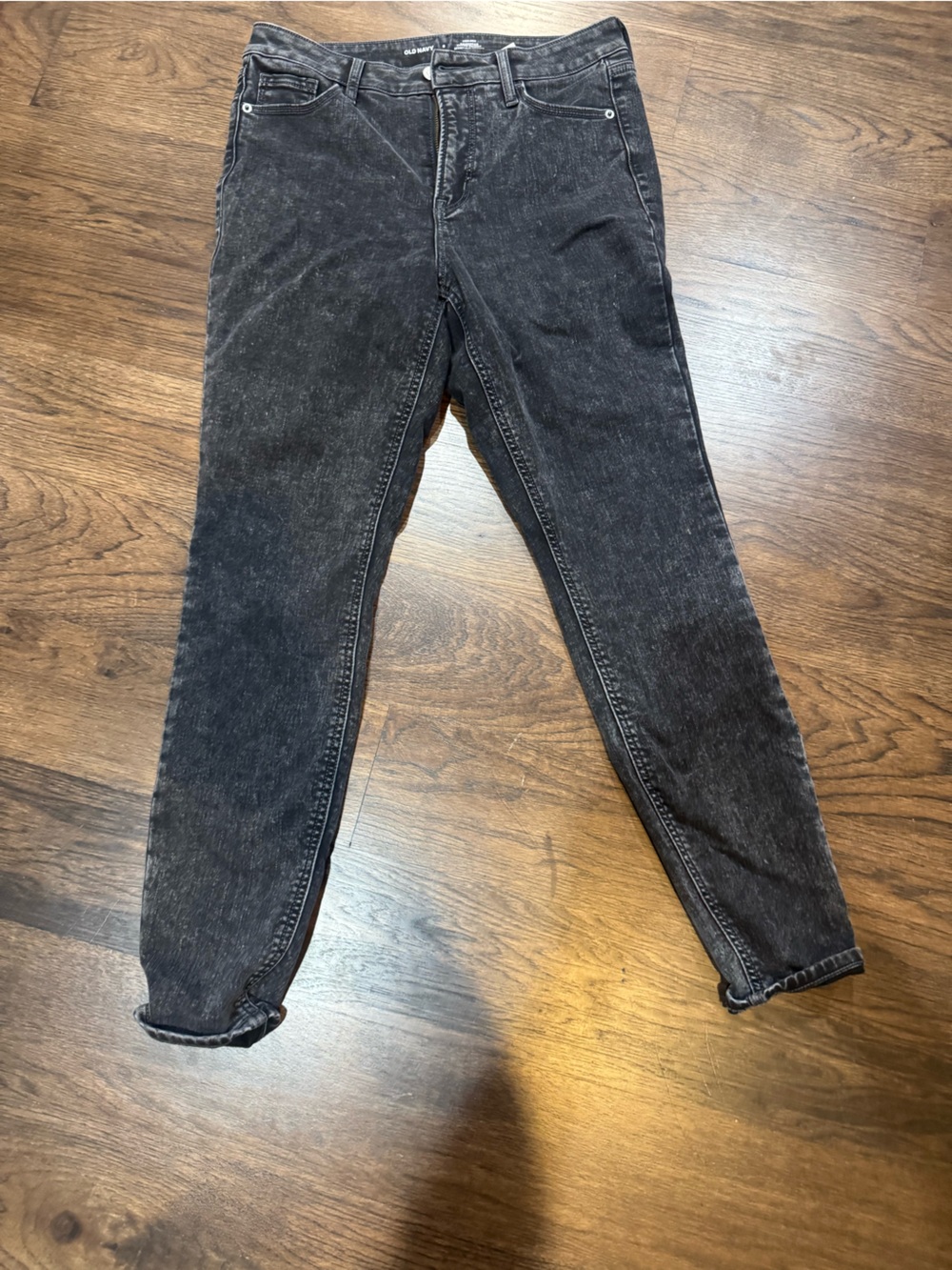 Old Navy Washed Black Women's Skinny Jeans